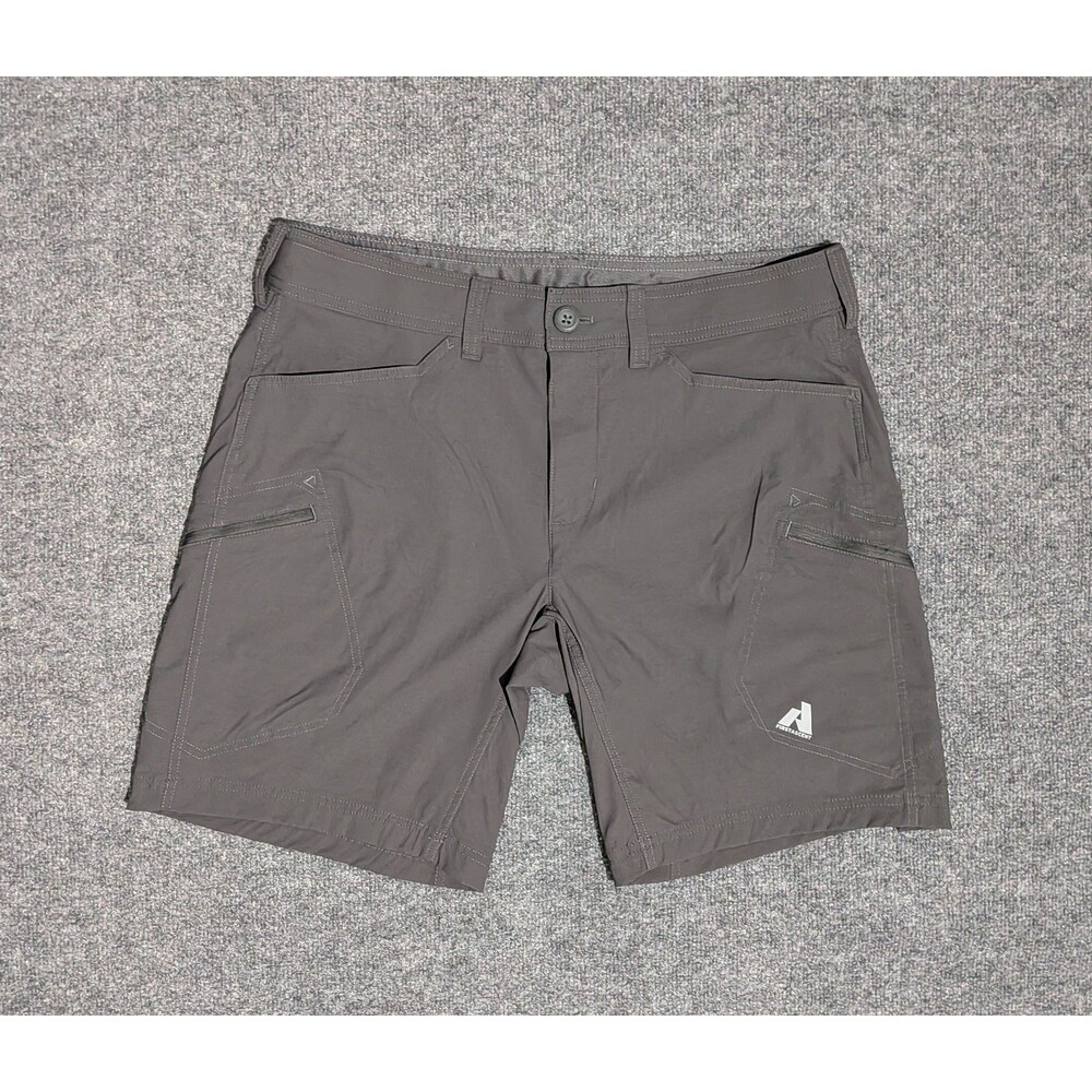 Eddie Bauer Shorts Mens 36 First Ascent Outdoor Hiking Gray